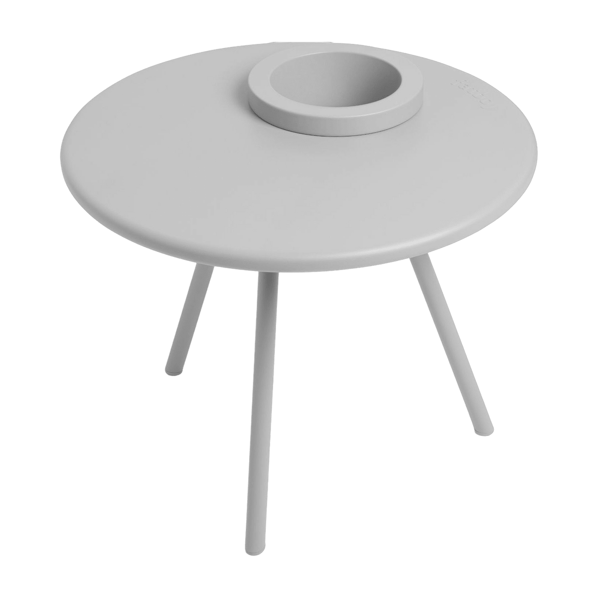 Table d'appoint pot de fleur intégré gris clair Bakkes - Fatboy - The Cool Republic