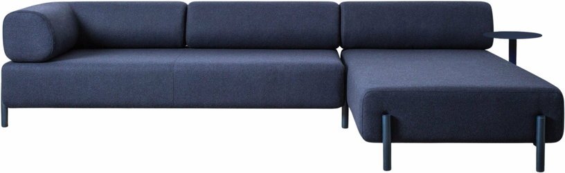 Table d'appoint pour canapé modulable bleu Palo - Hem - The Cool Republic