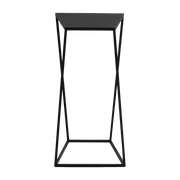 Table d'appoint rectangulaire en métal noir Zak - Custom Form - The Cool Republic