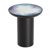 Table d'appoint ronde aquarelle bleu et violet 40 Francis - Petite Friture - The Cool Republic