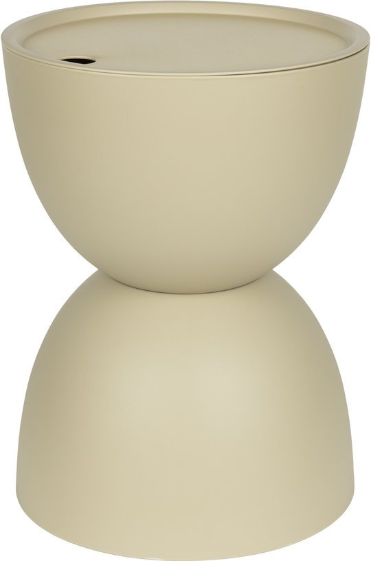 Table d'appoint ronde beige 34x45cm Nora - The Cool Republic - The Cool Republic