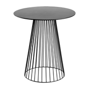 Side table ronde and black metal 60cm x 65cm Garbo - Serax - The Cool Republic