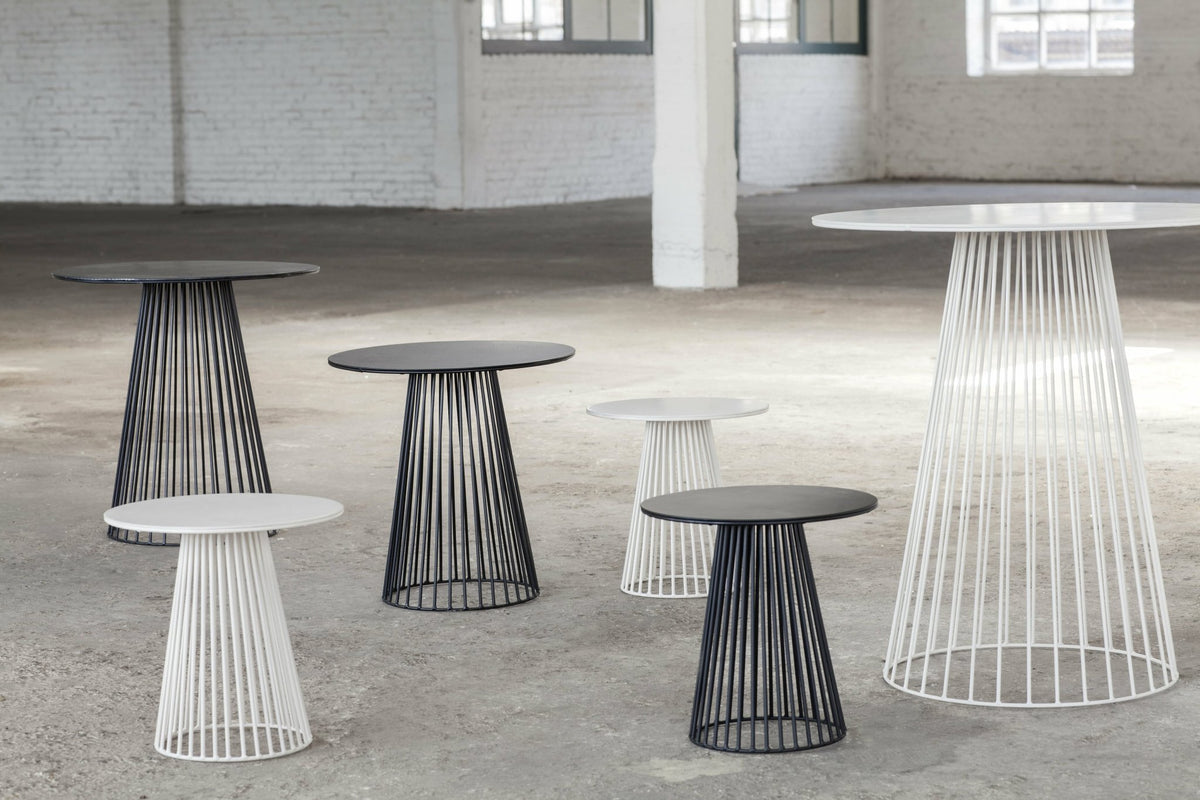 Side table ronde and black metal 60cm x 65cm Garbo - Serax - The Cool Republic