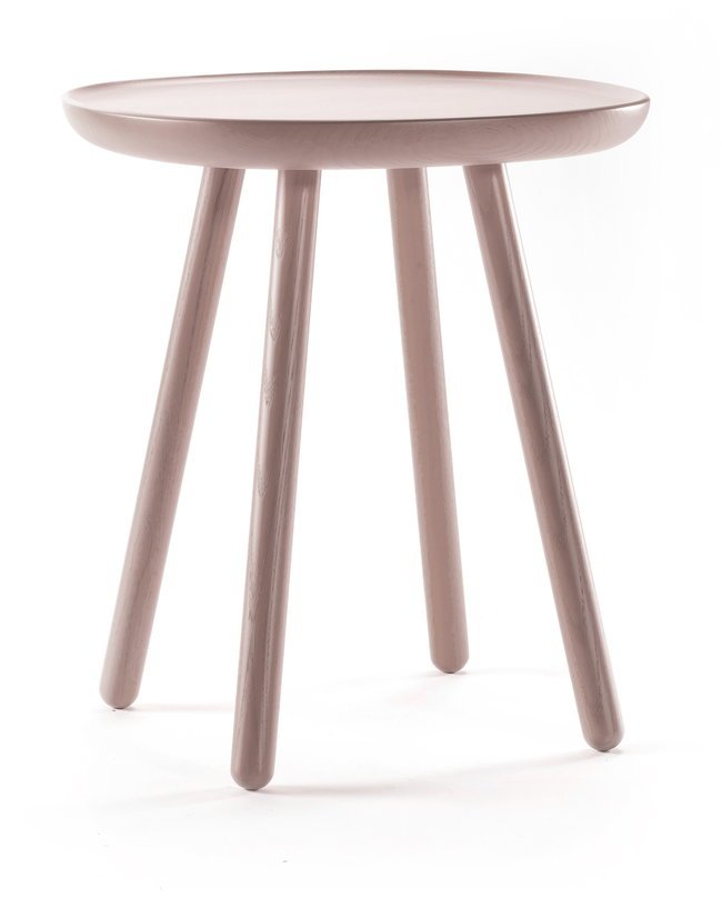 Table d'appoint rose 45 cm Naïve - Emko - The Cool Republic