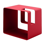 Table d'appoint rouge Libris - Meme Design - The Cool Republic