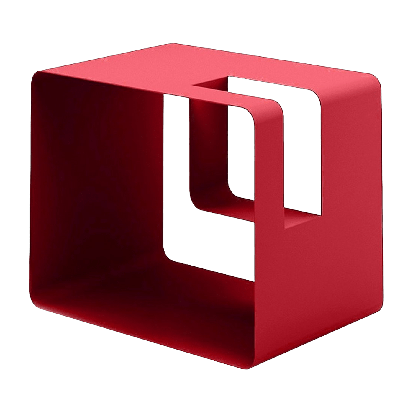 Table d'appoint rouge Libris - Meme Design - The Cool Republic