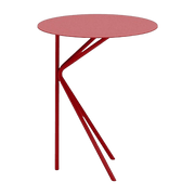 Table d'appoint rouge Twin Alto - Meme Design - The Cool Republic