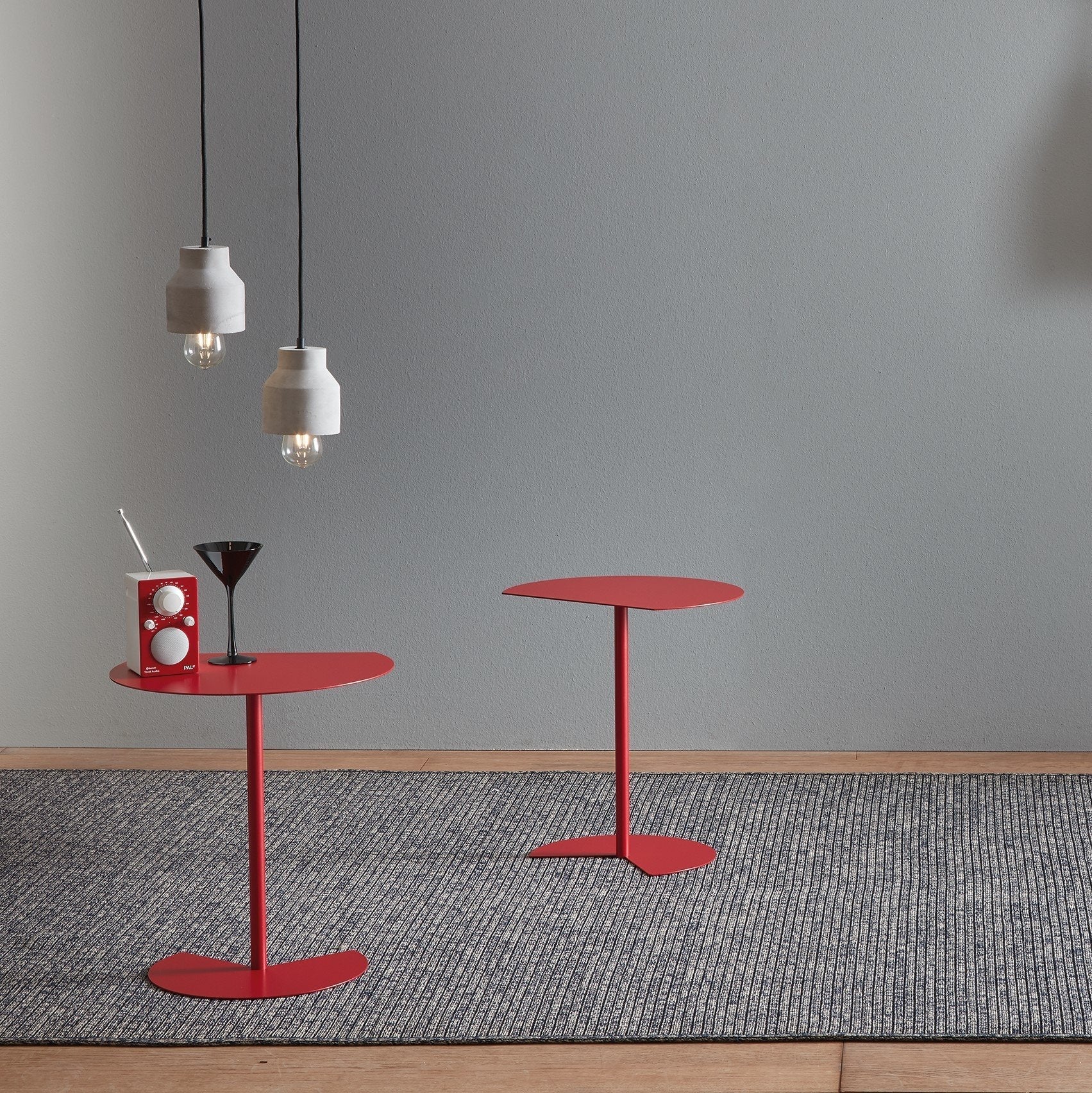 Table d'appoint rouge Way Sofa - Meme Design - The Cool Republic