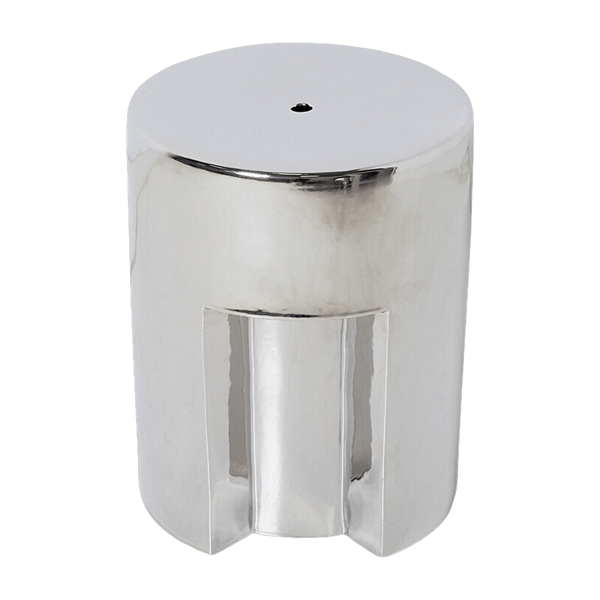 Stoneware Side Table Chrome - HKLIVING - The Cool Republic