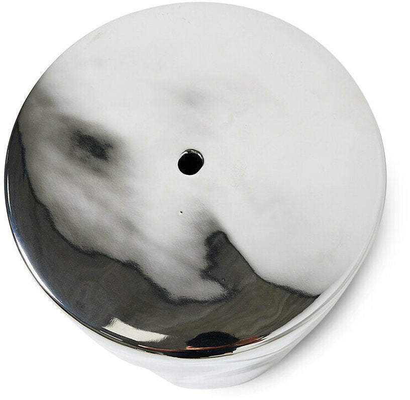 Table d'appoint Stoneware Chrome - HKLIVING - The Cool Republic