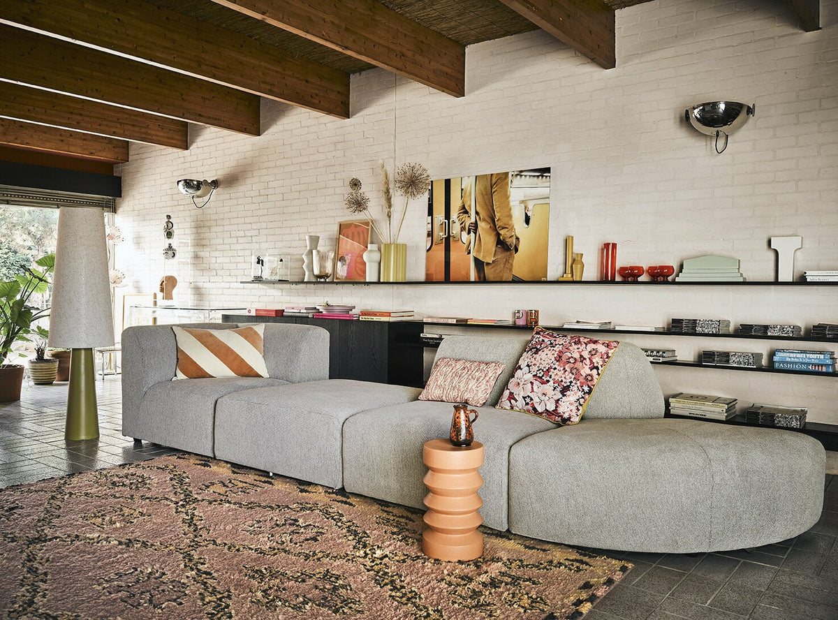 Table d'appoint terracotta en grès - HKliving - The Cool Republic