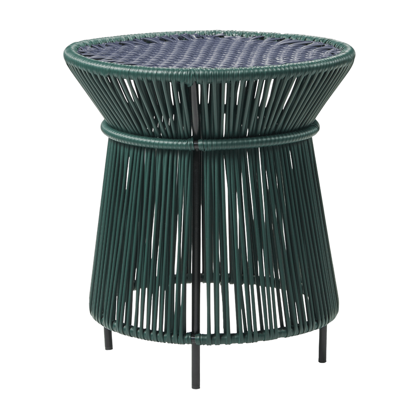 Table d'appoint verte et bleue Caribe - Ames - The Cool Republic
