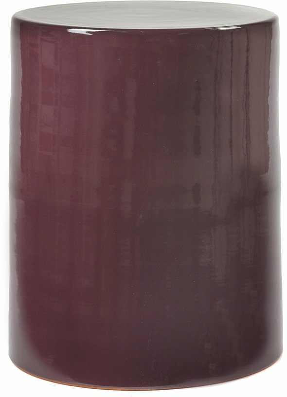 Table d'appoint violette en céramique 37 x 46 cm Marie Michielssen - Serax - The Cool Republic