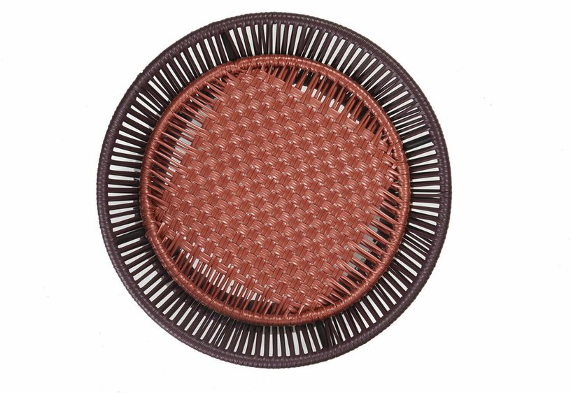 Table d'appoint violette et marron Caribe - Ames - The Cool Republic