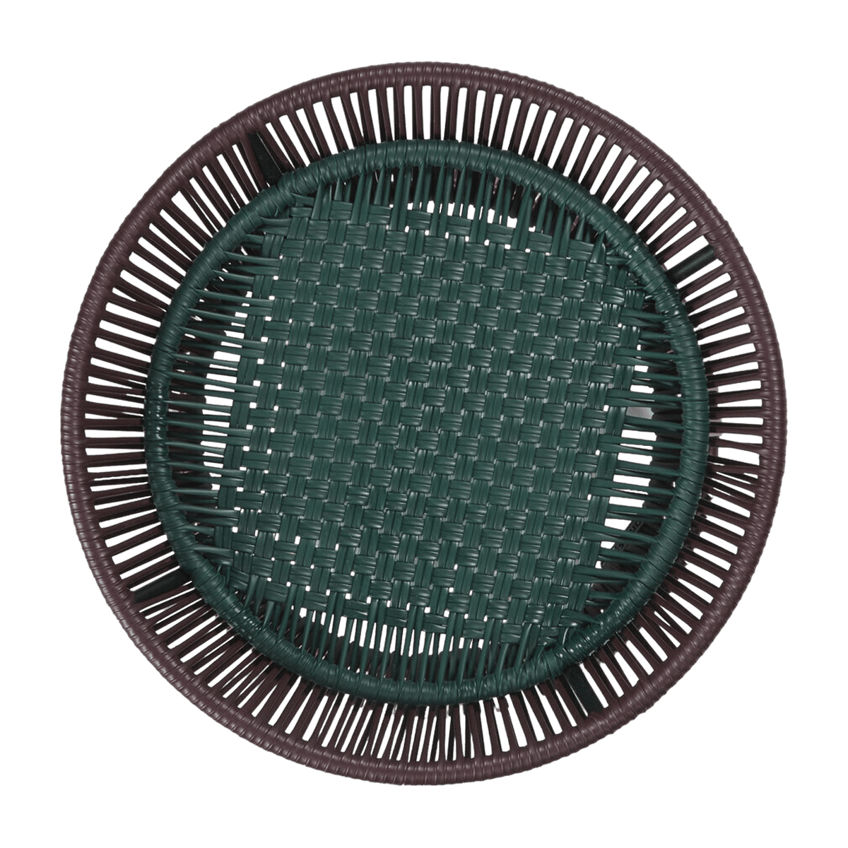 Table d'appoint violette et verte Caribe chic - Ames - The Cool Republic