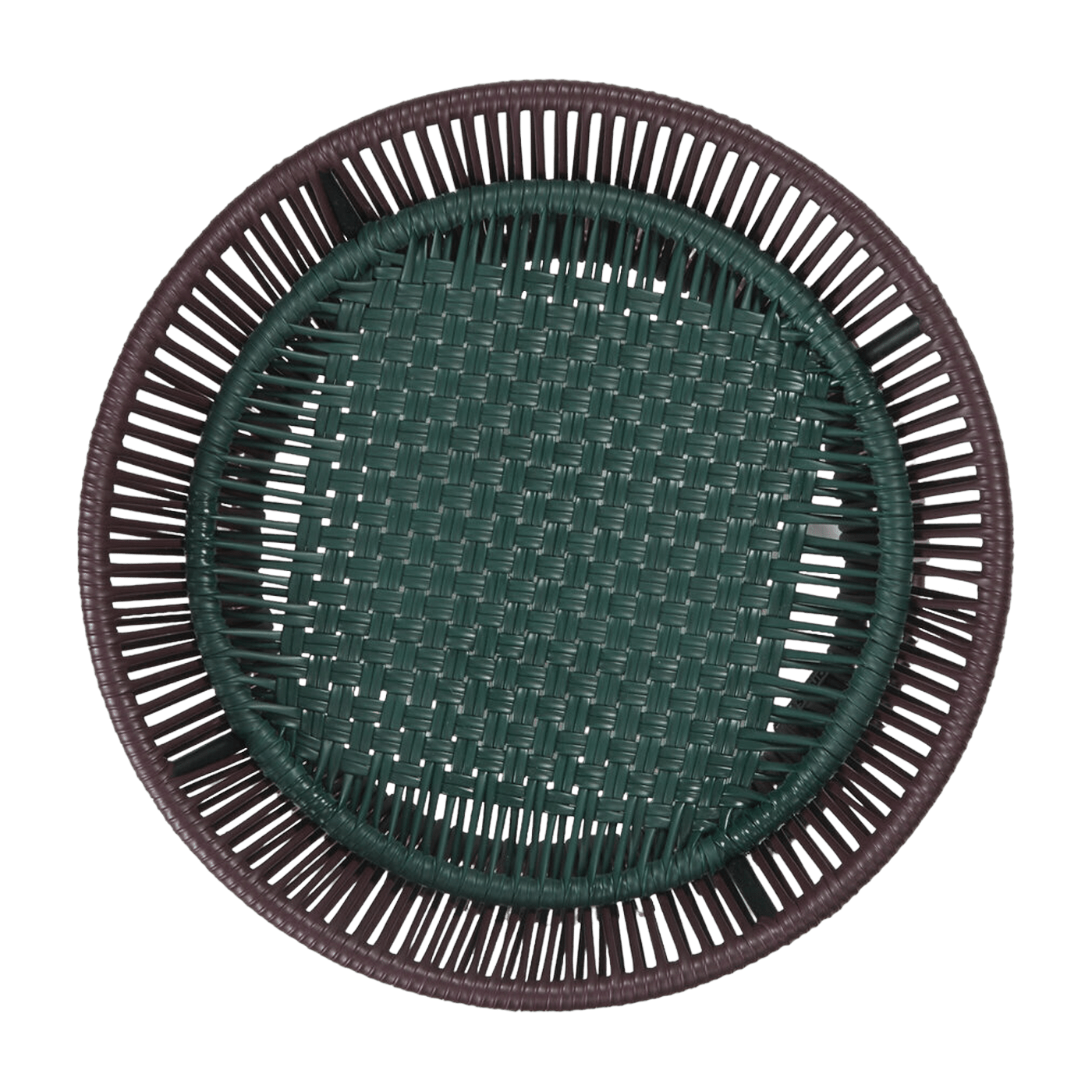 Table d'appoint violette et verte Caribe chic - Ames - The Cool Republic