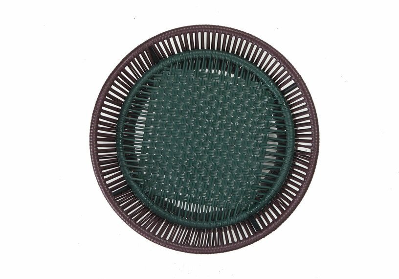 Table d'appoint violette et verte Caribe chic - Ames - The Cool Republic