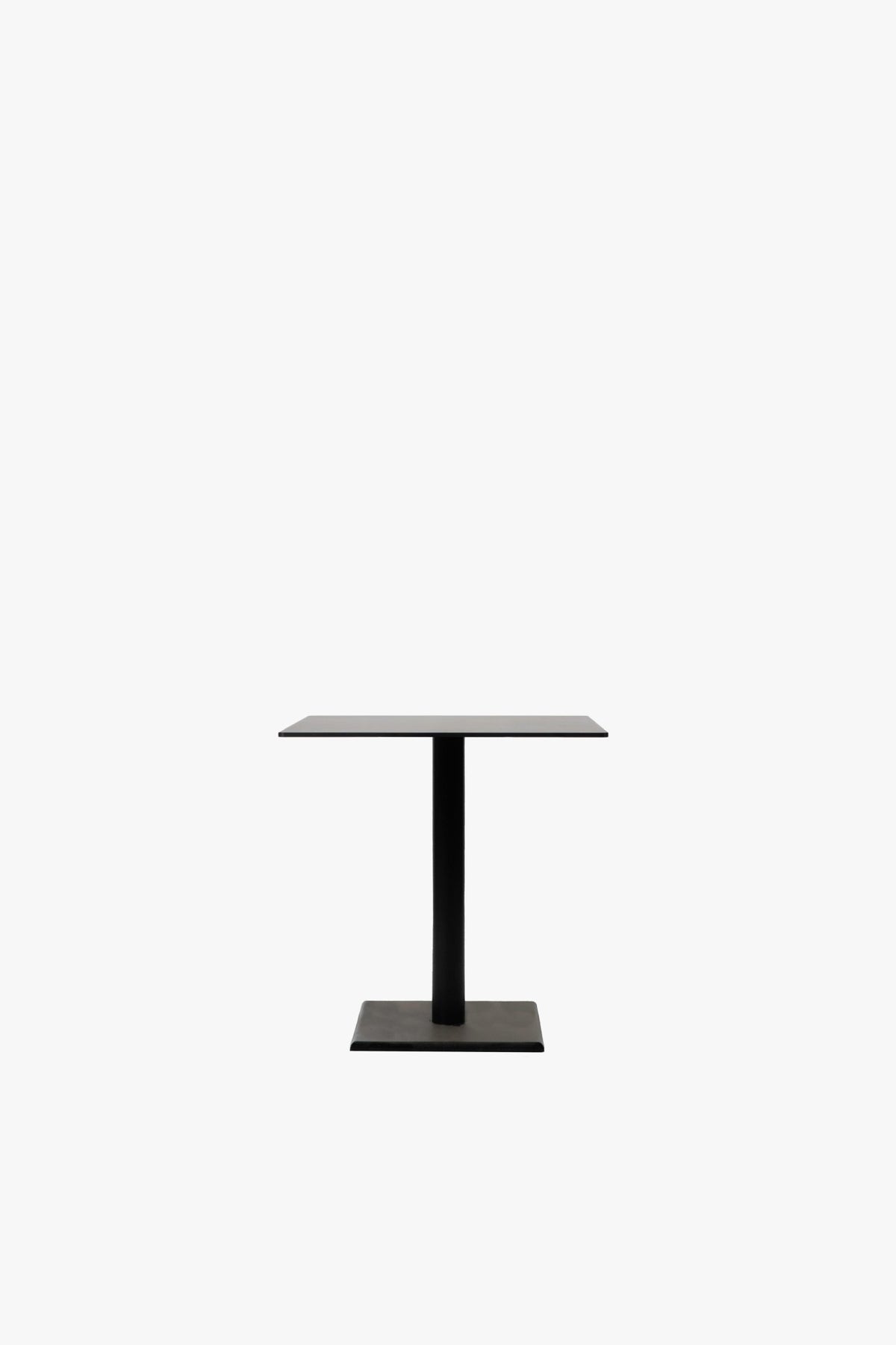 Table de bar carrée en acier noir 80x45x75cm Quadro - Vincent Sheppard - The Cool Republic