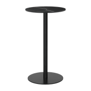 Table de bar ronde en marbre noir 60 cm Gubi 1.0 - Gubi - The Cool Republic