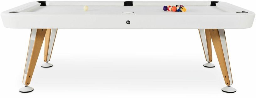 Table de billard 7ft blanche pour extérieur Diagonal - RS Barcelona - The Cool Republic