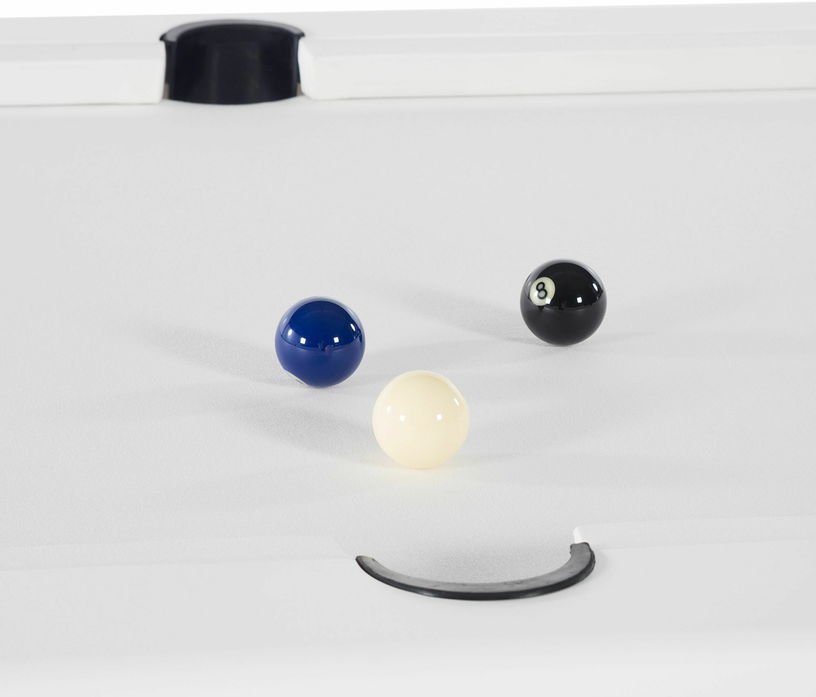 Table de billard 8ft blanche pour extérieur Diagonal - RS Barcelona - The Cool Republic