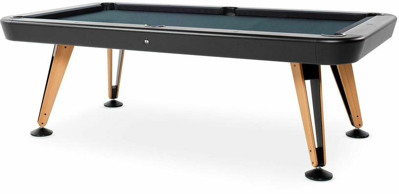 Table de billard 8ft noire pour extérieur Diagonal - RS Barcelona - The Cool Republic