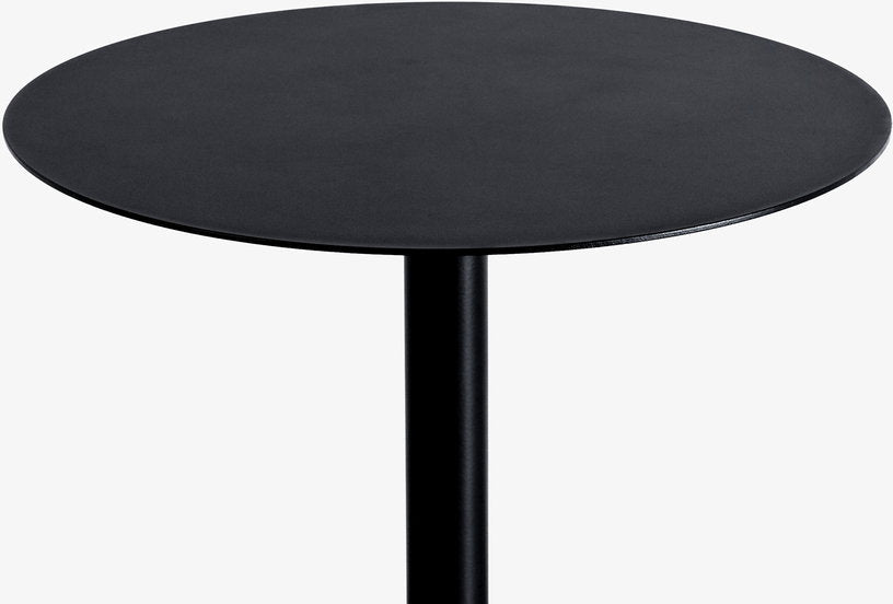 Table de bistro ronde noire Donut - Lyon Béton - The Cool Republic