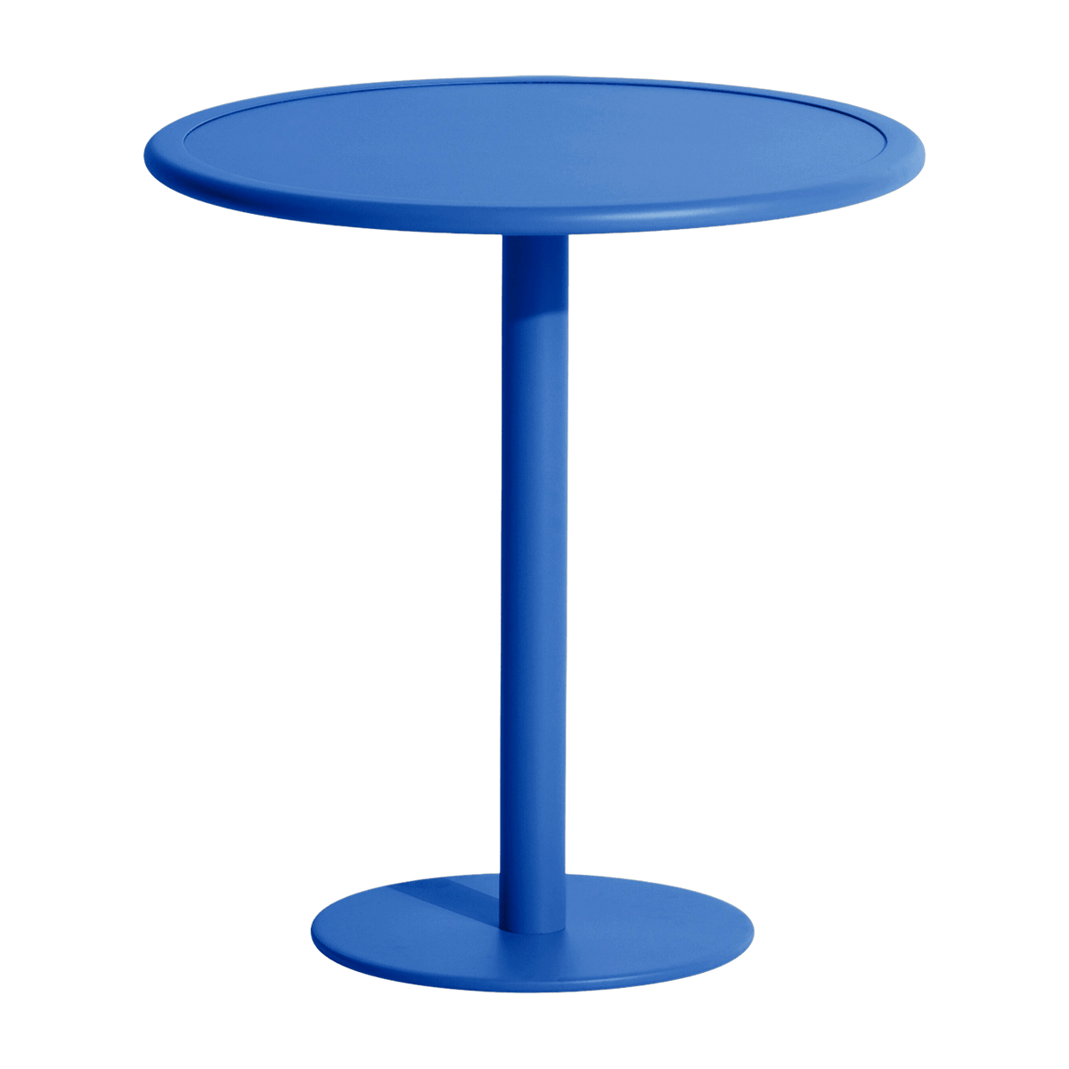 Table de bistrot ronde outdoor bleue Week end - Petite friture - The Cool Republic