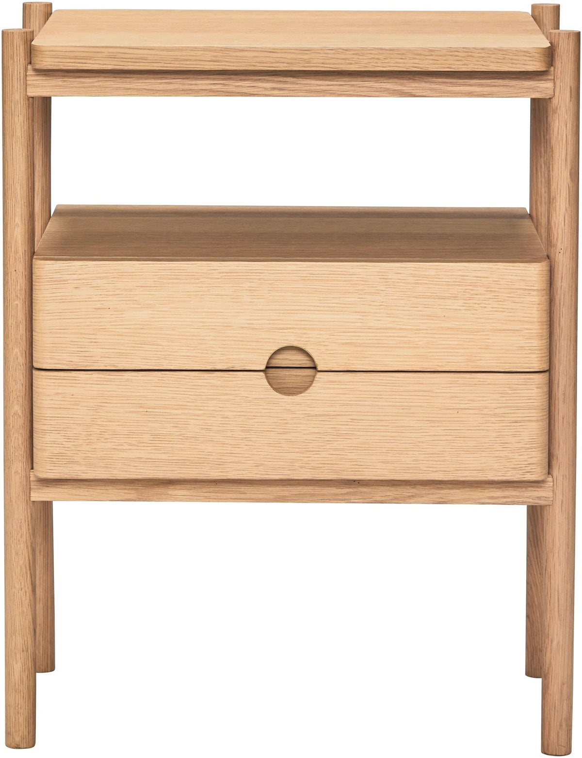 Appeal Bedside Table Natural - Hübsch - The Cool Republic