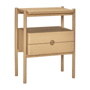 Appeal Bedside Table Natural - Hübsch - The Cool Republic