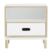Table de chevet blanche Bedside blanc - Normann Copenhagen - The Cool Republic