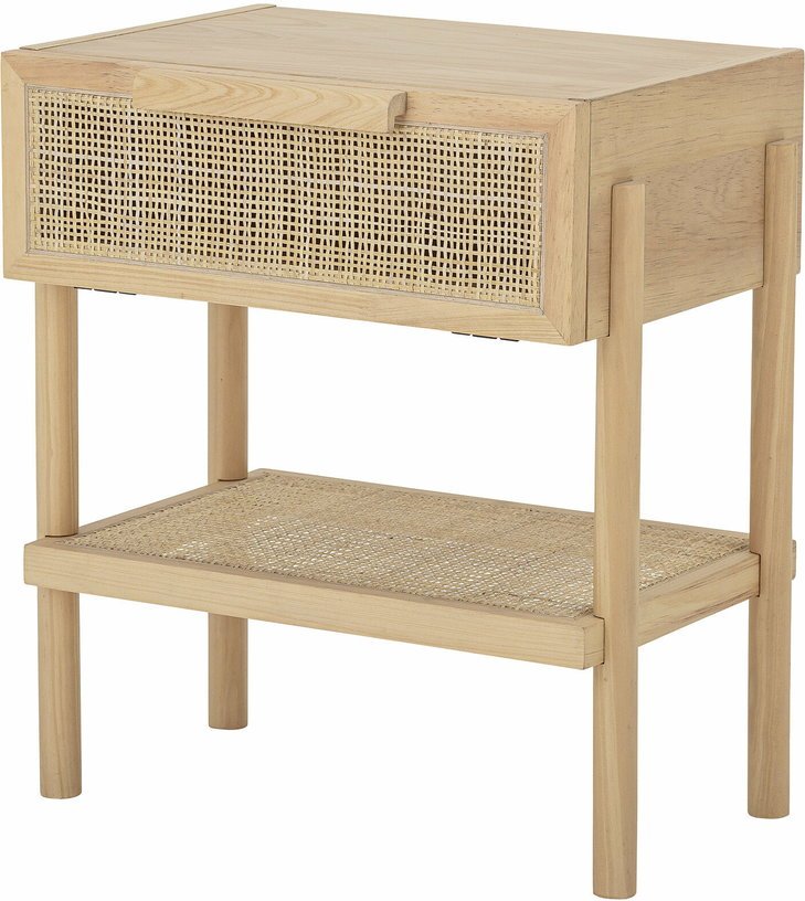 Table de chevet cannage Manon - Bloomingville - The Cool Republic