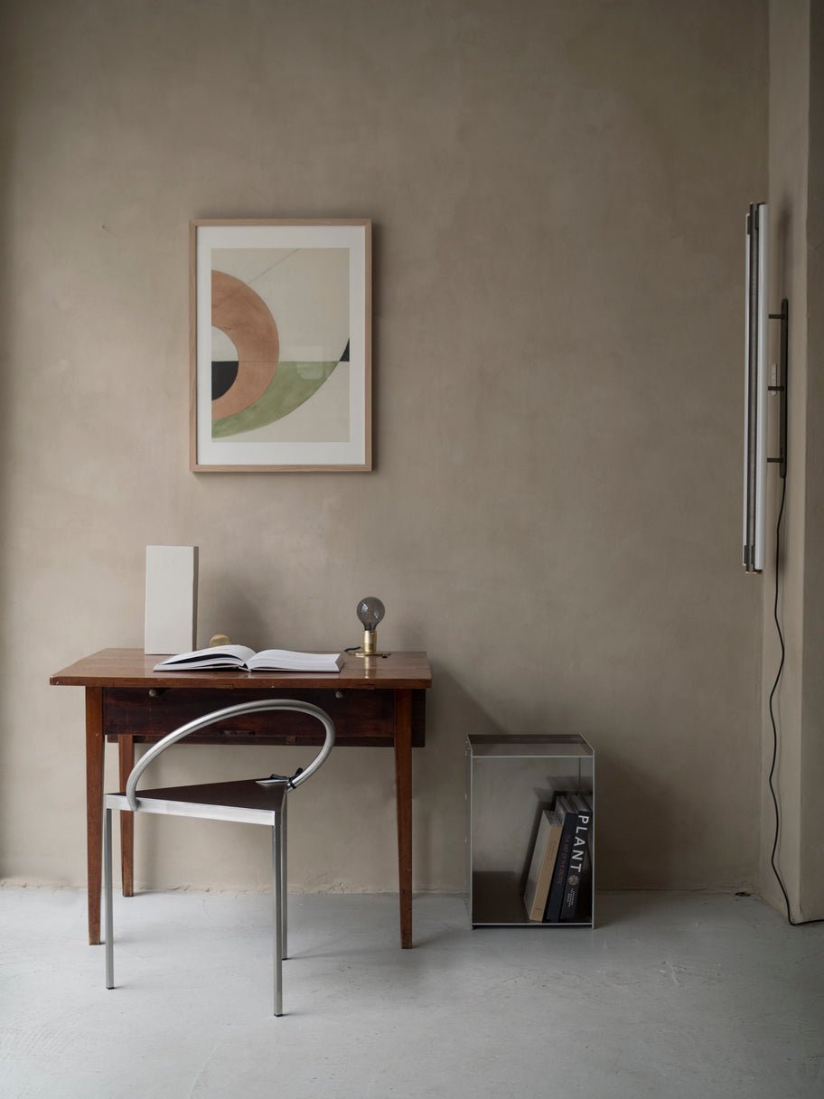 Table de chevet en aluminium 32,8 x 33,8 x 48,1 cm Rivet - Frama - The Cool Republic