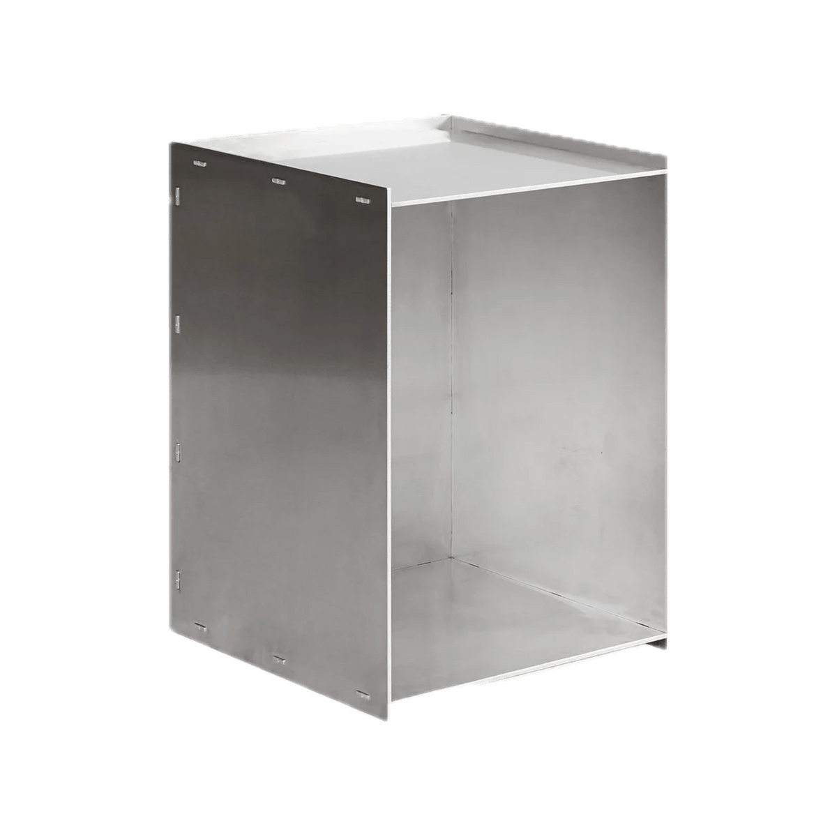 Table de chevet en aluminium 32,8 x 33,8 x 48,1 cm Rivet - Frama - The Cool Republic