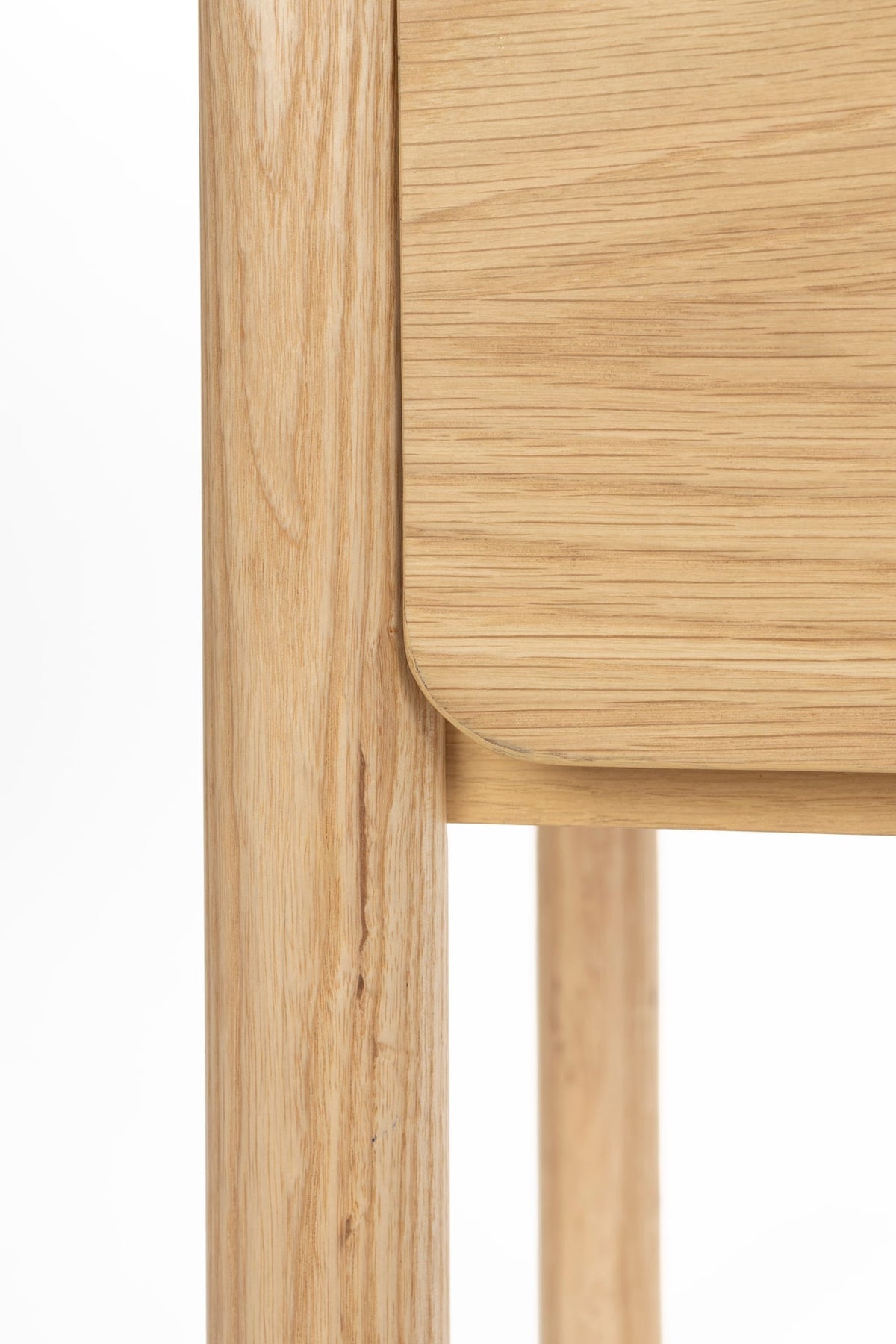 Table de chevet en bois de frêne marron 40x48x55cm Storm - Zuiver — vue 10