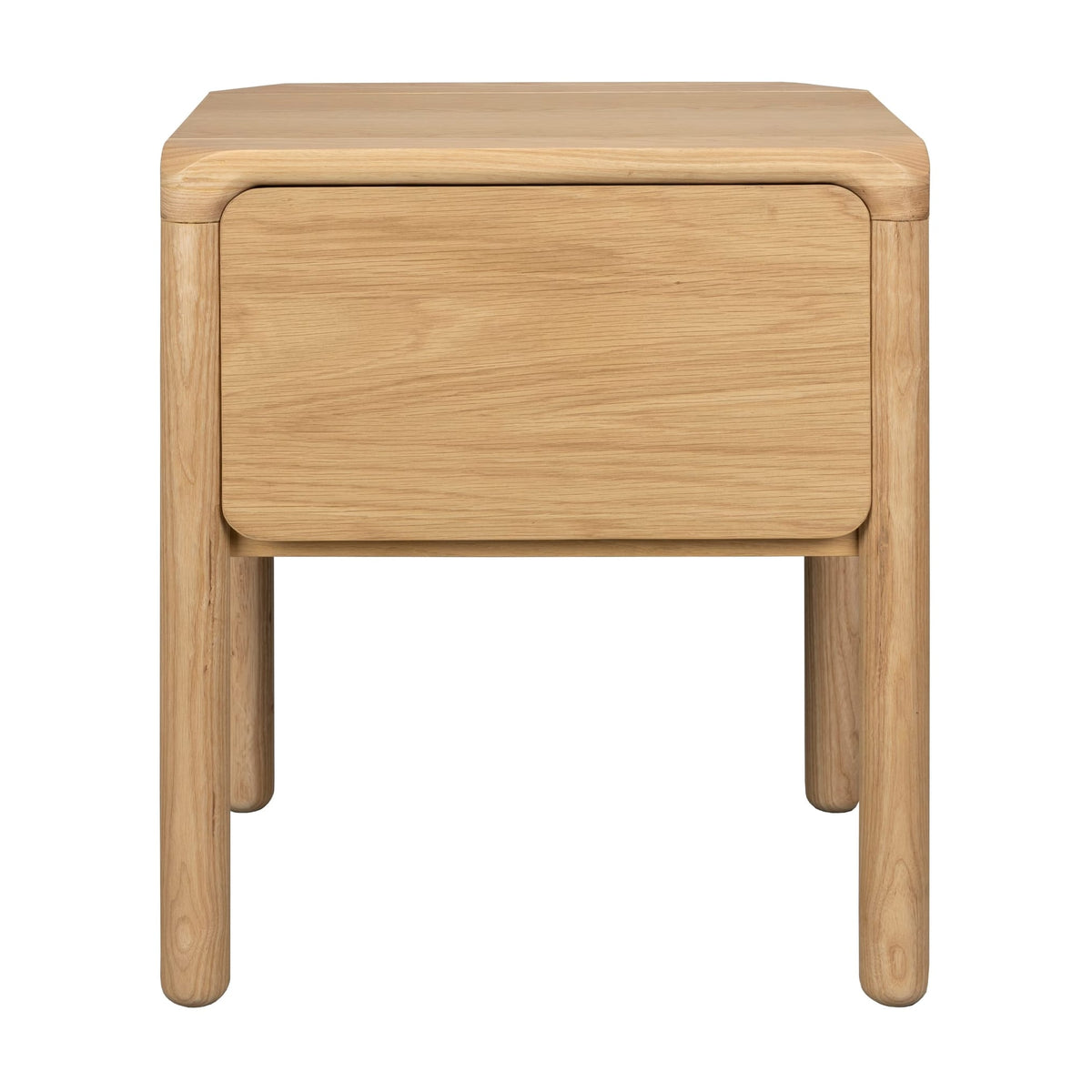 Table de chevet en bois de frêne marron 40x48x55cm Storm - Zuiver