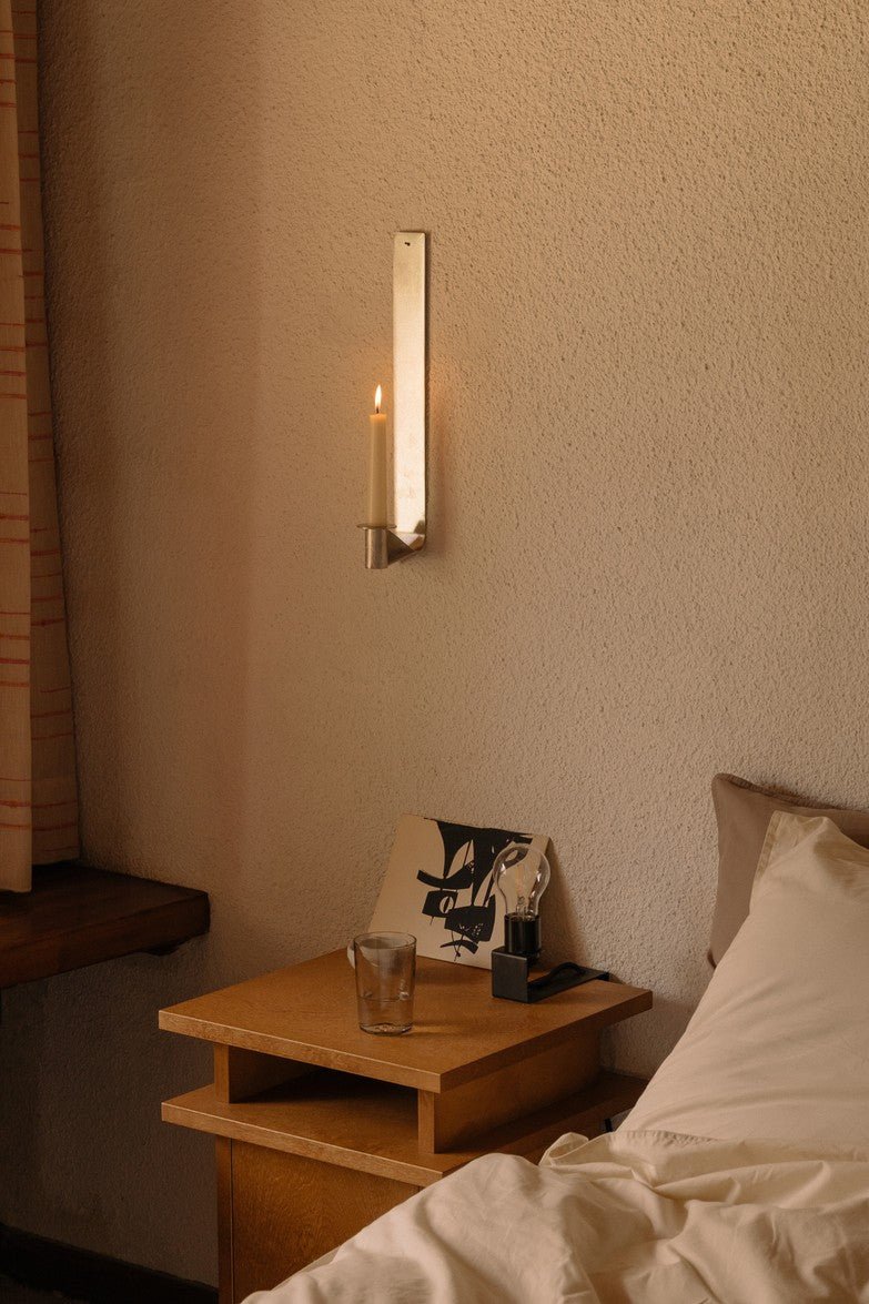 Table de chevet en bouleau brun chaud 37 x 37 x 54 cm Ratio - Frama - The Cool Republic