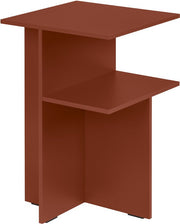 Table de chevet en mélamine rose terracotta Atik - noo.ma - The Cool Republic