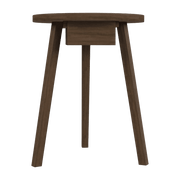 Table de chevet en noyer Gray 45 - Gervasoni - The Cool Republic