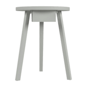 Table de chevet laqué blanc Gray 45 - Gervasoni - The Cool Republic