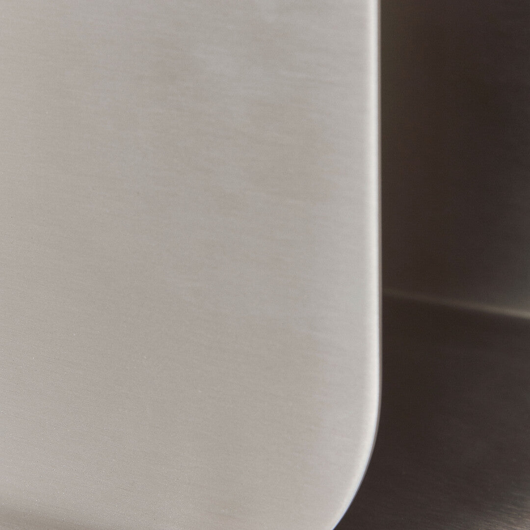 Table de chevet murale en acier brossé 40 x 20,5 x 25 cm - Nobodinoz - The Cool Republic