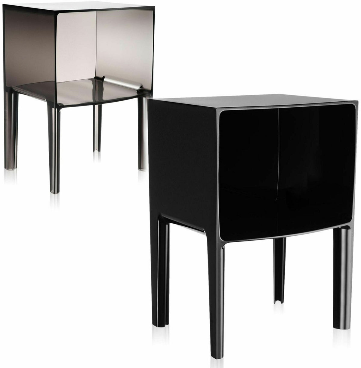 Table de chevet noir Ghost buster piccolo - Kartell - The Cool Republic
