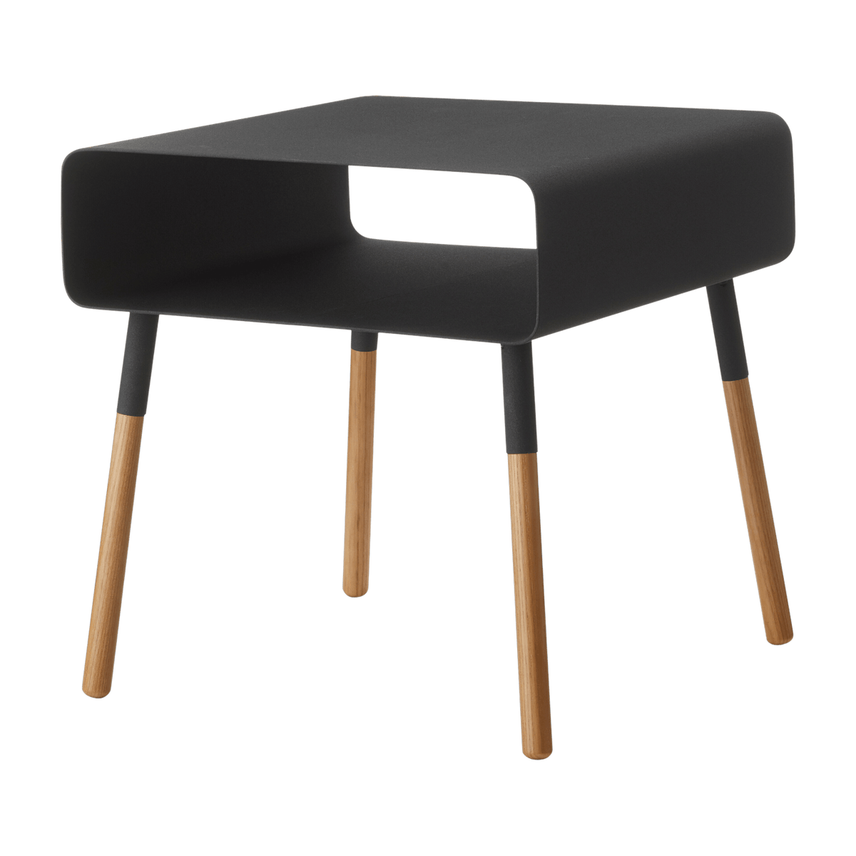 Table de chevet noir Plain - Yamazaki - The Cool Republic