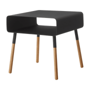 Table de chevet noir Plain - Yamazaki - The Cool Republic