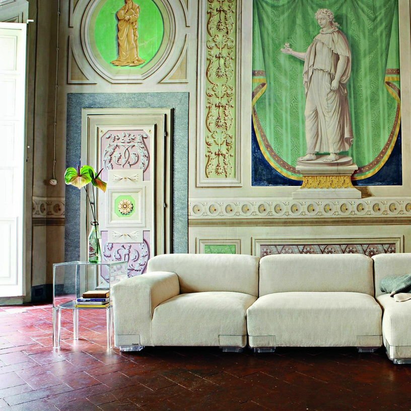 Table de chevet transparente Ghost Buster piccolo - Kartell - The Cool Republic