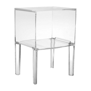 Table de chevet transparente Ghost Buster piccolo - Kartell - The Cool Republic