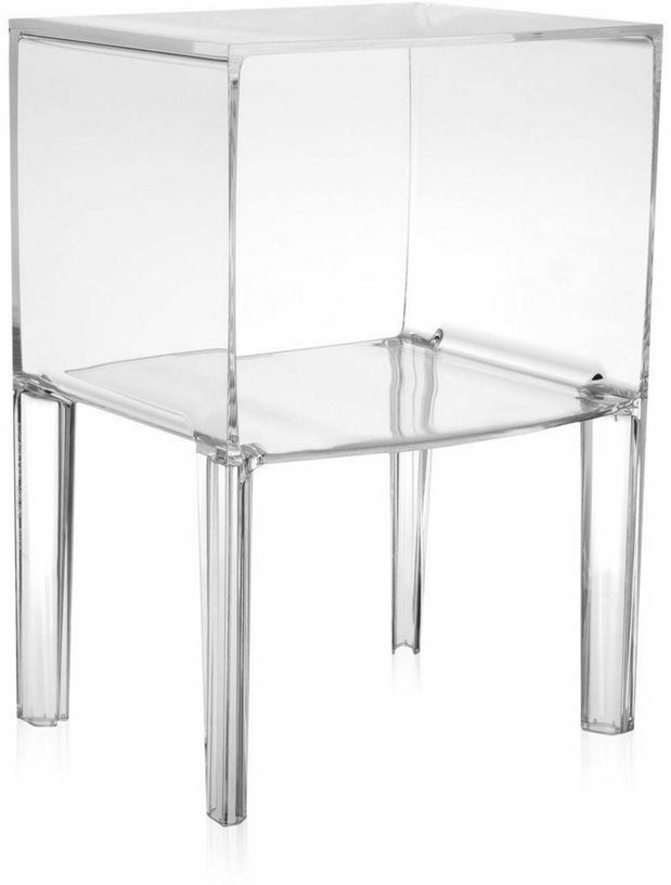Table de chevet transparente Ghost Buster piccolo - Kartell - The Cool Republic