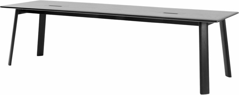 Table de conférence en chêne noir 300 cm Alle - Hem - The Cool Republic