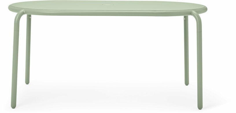 Table de jardin 6 personnes vert mousse Toni Tavolo - Fatboy - The Cool Republic
