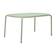 Garden table 6 persons green mousse Toni Tavolo - Fatboy - The Cool Republic